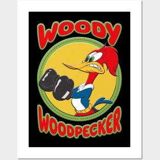 WOODY WOODPECKER BOOT Posters and Art